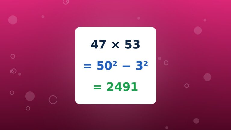 Mental Math Tricks Every High School Student Should Know