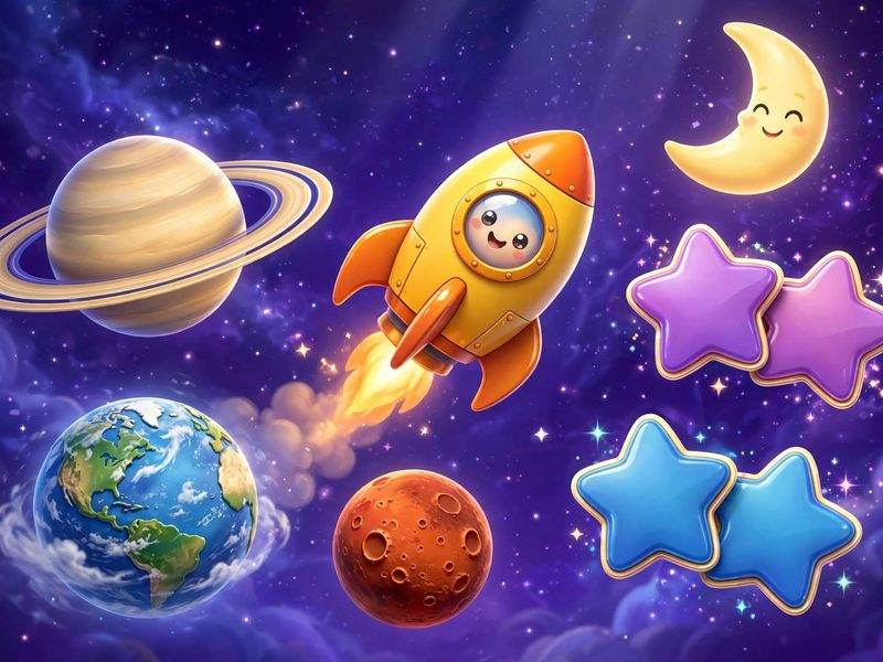 Memory Match: Outer Space game thumbnail